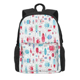 Watercolor Beetles Backpacks Men's & Women's Bag