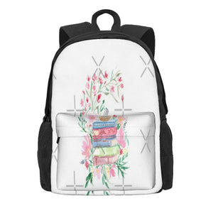 Floral Watercolor Backpack