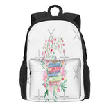 Floral Watercolor Backpack