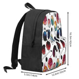Colorful Galaxy Circle Backpack - Personalised Print
