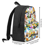 Watercolor Dinosaur Road Crew Backpacks Men's Backpacks Bags For Women