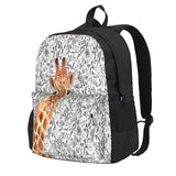 Watercolor Giraffe 1 Backpacks Men's Backpacks Bags For Women