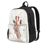 Watercolor Giraffe 2 Backpacks Men Women Kids