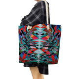 Bright Colors Watercolor Tote Bag for Women