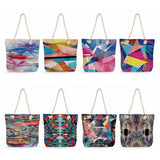 Bright Colors Watercolor Tote Bag for Women