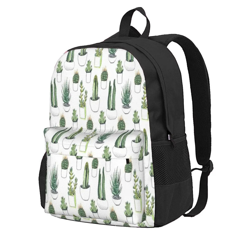 Cacti & Succulents Watercolour Backpacks