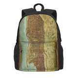 Waterdeep City Map Backpacks Men's Backpacks Bags For Women Female Bag
