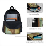 Waterdeep City Map Backpacks Men's Backpacks Bags For Women Female Bag