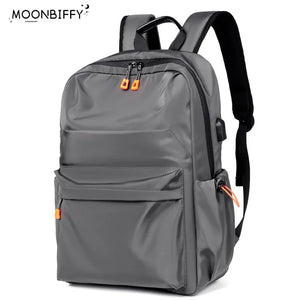 Waterproof USB Charging School Backpack 17" Laptop Bag