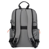 Waterproof USB Charging School Backpack 17" Laptop Bag