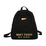 Waterproof Canvas Women Backpack Anti-Theft Shoulder Bag School Bag