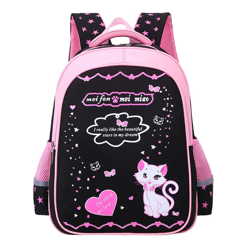 Waterproof Backpack Kids School Bags Girls Boys Satchel Backpacks