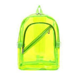 Clear PVC Backpack for Teenage Girls School Shoulders Bag