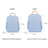 Waterproof Backpack Women Business Oxford Student School Backpacks 15 Inch Lapto