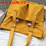 Waterproof Canvas Messenger Bag Large Capacity Tote Bag