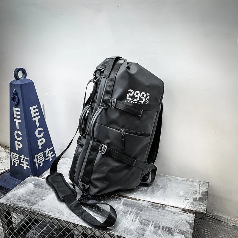 Waterproof Gym Bag for Women Men Fitness Yoga Backpack Duffel Carry On Travel