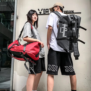 Waterproof Gym Bag for Women Men Fitness Yoga Backpack Duffel Carry On Travel