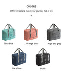 Waterproof Large Travel Bag with Shoe Bag Duffle Bag