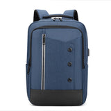 Waterproof Laptop Backpack USB Charging Men Bus