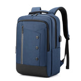 Waterproof Laptop Backpack USB Charging Men Bus