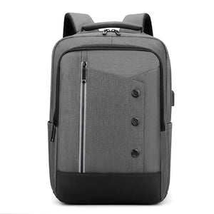 Waterproof Laptop Backpack USB Charging Men Bus