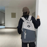 Waterproof Breathable Backpack Women's Bag High School Bags