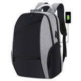 Waterproof 15.6 Inch Laptop Backpack USB School Travel Bags Anti Theft Mochila
