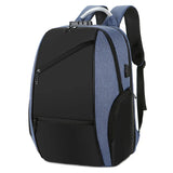 Waterproof 15.6 Inch Laptop Backpack USB School Travel Bags Anti Theft Mochila