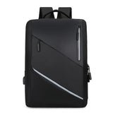 Waterproof Business Backpack Men Reflective Backpacks USB Charging Back Bag