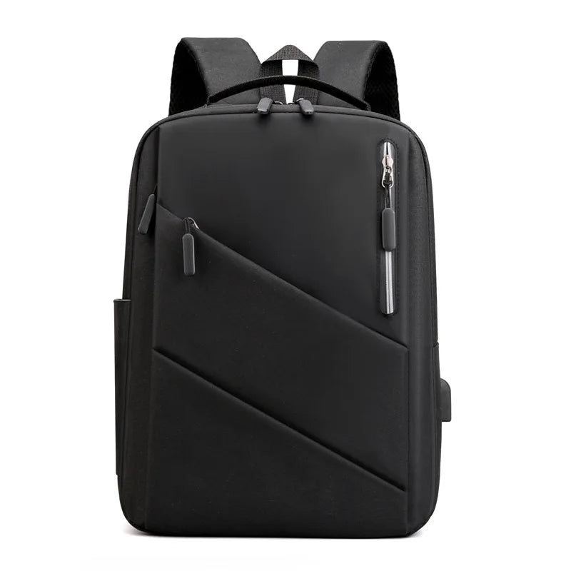 Waterproof Business Backpack Men Stylish Reflective Backpacks USB Charging Bag