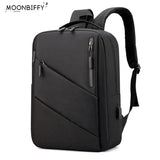 Waterproof Business Backpack Men Stylish Reflective Backpacks USB Charging Bag