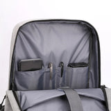 Waterproof Business Backpack Men Stylish Reflective Backpacks USB Charging Bag