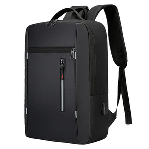 Waterproof Business Backpack USB School Backpacks 15.6in Laptop
