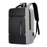 Waterproof Business Backpack Men USB School Backpacks 15.6 Inch Large Capacity B