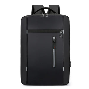 Waterproof Business Backpack Men USB School Backpacks 15.6' Laptop