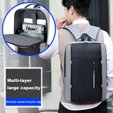Waterproof Business Backpack Men USB School Backpacks Laptop Backpack