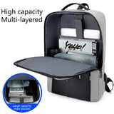 Waterproof Business Backpack Men USB School Backpack 15.6 Inch Laptop