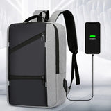 Waterproof Business Backpack Men Usb School Laptop Backpack