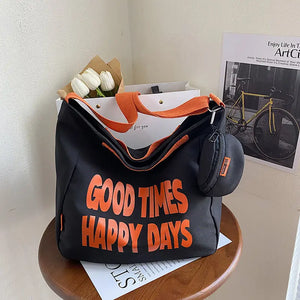 Waterproof Canvas Crossbody Bags for Women Handbags Shoulder Bag