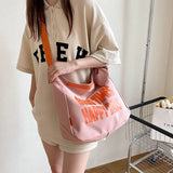 Waterproof Canvas Crossbody Bags for Women Handbags Shoulder Bag