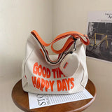 Waterproof Canvas Crossbody Bags for Women Handbags Shoulder Bag Pouch Ladies