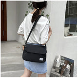 Waterproof Nylon Shoulder Bag for Women Girls