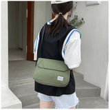 Waterproof Nylon Shoulder Bag for Women Girls
