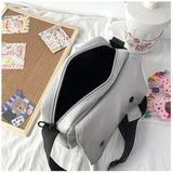 Waterproof Nylon Shoulder Bag for Women Girls