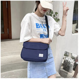 Waterproof Nylon Shoulder Bag for Women Girls