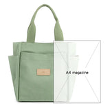 Waterproof Canvas Shoulder Bag for Women Messenger Ladies Crossbody Bag