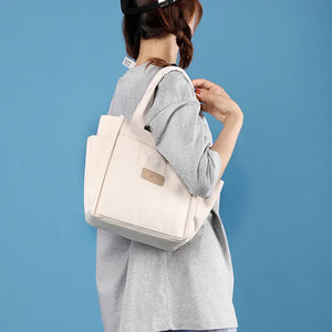 Waterproof Canvas Shoulder Bag for Women Messenger Ladies Crossbody Bag