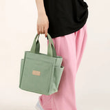 Waterproof Canvas Shoulder Bag for Women Messenger Ladies Crossbody Bag