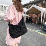 Waterproof Canvas Shoulder Bags for Women