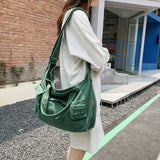 Waterproof Canvas Shoulder Bags for Women